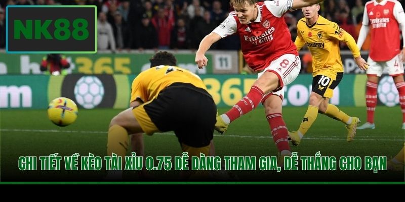 Chi tiết về kèo tài xỉu 0.75 dễ dàng tham gia, dễ thắng cho bạn